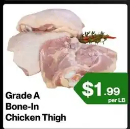 Market Place on Oakton Grade A Bone-In Chicken Thigh offer