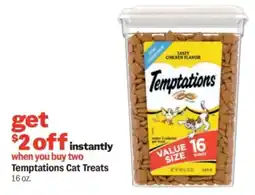 Meijer Temptations cat treats offer