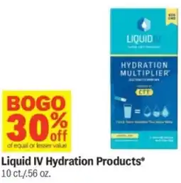 Meijer Liquid iv hydration products offer