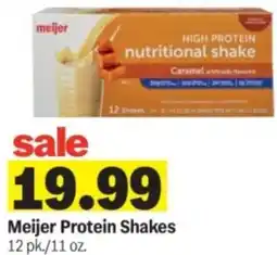 Meijer Meijer protein shakes offer
