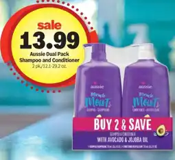 Meijer Aussie dual pack shampoo and conditioner offer