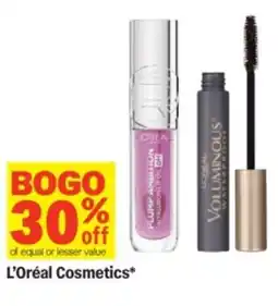Meijer L'oréal cosmetics offer