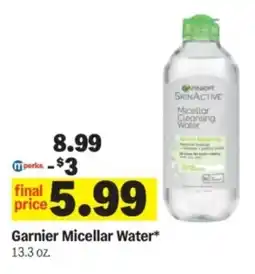 Meijer Garnier micellar water offer