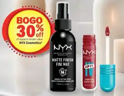Meijer Nyx cosmetics offer