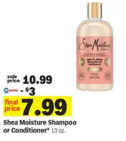 Meijer Shea moisture shampoo or conditioner offer