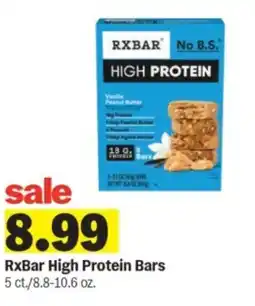 Meijer Rxbar high protein bars offer