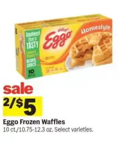 Meijer Eggo frozen waffles offer