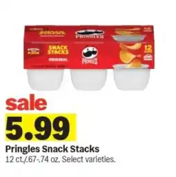 Meijer Pringles snack stacks offer
