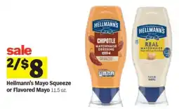 Meijer Hellmann's mayo squeeze or flavored mayo offer