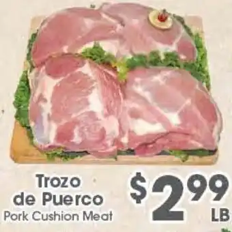 Arteagas Food Center Pork Cushion Meat offer