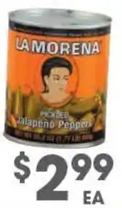 Arteagas Food Center Lamorena pickled jalapeno peppers offer