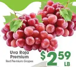 Arteagas Food Center Uva Roja Premium Red Premium Grapes offer