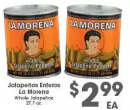 Arteagas Food Center La Morena jalapenos enteros offer