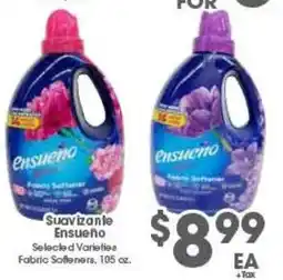 Arteagas Food Center Ensueneo Fabric Softener offer