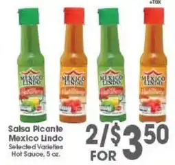 Arteagas Food Center Salsa Picante Mexico Lindo offer