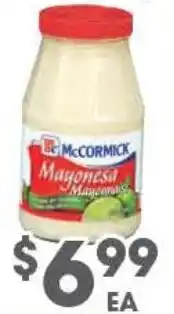 Arteagas Food Center McCormick Mayonesa offer