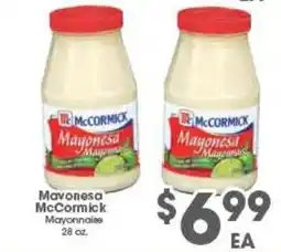Arteagas Food Center Mayonesa mccormick offer