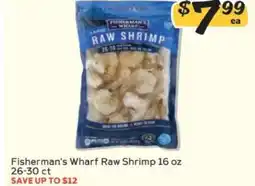 Winn Dixie Fisherman's Wharf Raw Shrimp offer