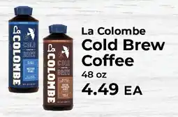 Sunset Foods La Colombe Cold Brew Coffee offer
