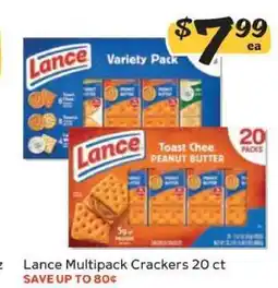 Winn Dixie Lance Multipack Crackers 20 ct offer
