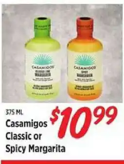 Rouses Casamigos Classic or Spicy Margarita offer