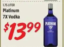 Rouses Platinum 7x Vodka offer