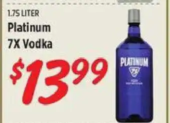 Rouses Platinum 7x Vodka offer