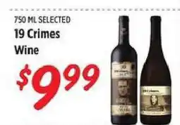 Rouses 19 Crimes wine offer