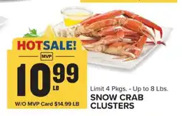 Food Lion Snow Crab Clusters offer