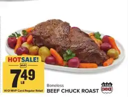 Food Lion Boneless Beef Chuck Roast offer