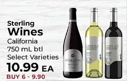 Sunset Foods Sterling Wines offer