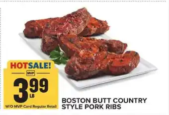 Food Lion Boston Butt Country Style Pork Ribs offer