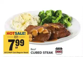 Food Lion Beef Cubed Steak offer