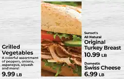 Sunset Foods Sunset's All Natural Original Turkey Breast offer