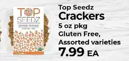 Sunset Foods Top Seedz Crackers offer