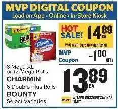 Food Lion Charmin & Bounty offer