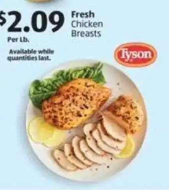 Aldi Tyson Fresh Chicken Breasts offer