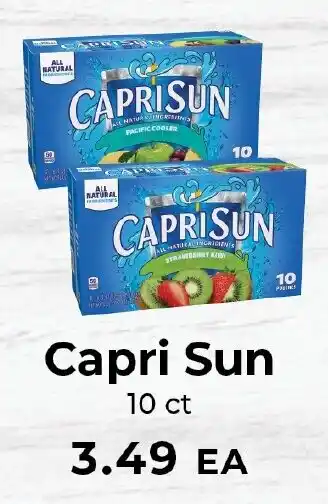 Sunset Foods Capri Sun offer