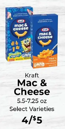 Sunset Foods Kraft Mac & Cheese offer