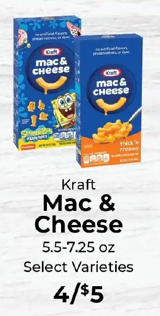 Sunset Foods Kraft Mac & Cheese offer