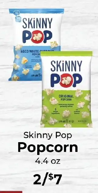 Sunset Foods Skinny Pop Popcorn offer