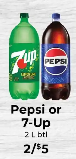 Sunset Foods Pepsi or 7-Up offer