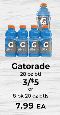 Sunset Foods Gatorade offer