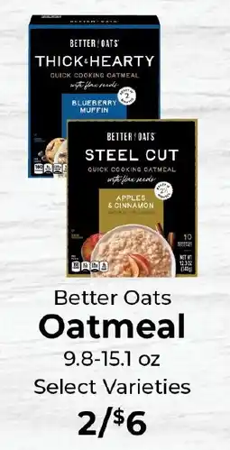 Sunset Foods Better Oats Oatmeal offer