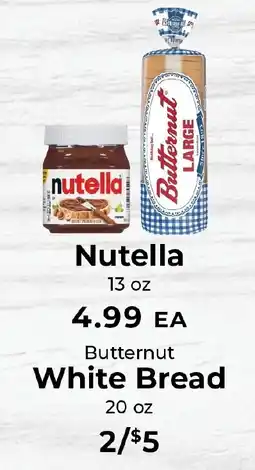 Sunset Foods Nutella offer