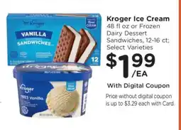 Kroger Kroger Ice Cream offer