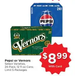 Kroger Pepsi or Vernors offer