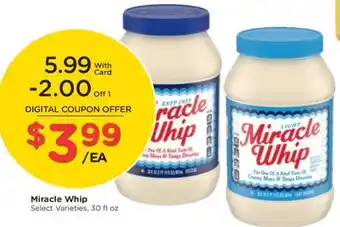 Kroger Miracle Whip offer