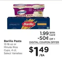 Kroger Barilla Pasta offer
