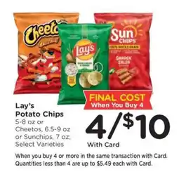 Kroger Lay's Potato Chips offer